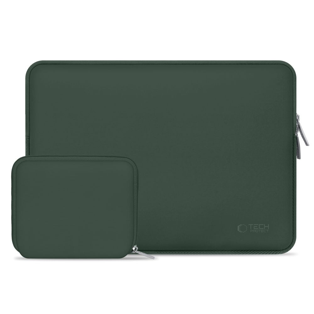 TECH-PROTECT NEOSLIM LAPTOP 15-16 MACBOOK TASCHEN MITTERNACHTS GRÜN