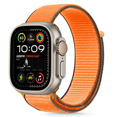 TECH-PROTECT NYLON ARMBAND APPLE WATCH 6 / 7 / 8 / 9 / 10 / SE / ULTRA 1 / 2 (44 / 45 / 46 / 49 MM) KUMQUAT