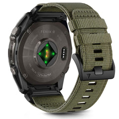 TECH-PROTECT NYLON CLASSIC ARMBAND GARMIN FENIX 5X / 5X PLUS / 6X / 6X PRO / 7X / 8 (51 MM) OLIVGRÜN