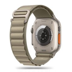 REMEN DOOP ALPINE EVEREST APPLE WATCH 6 / 7 / 8 / 9 / 10 / SE / ULTRA 1 / 2 (44 / 45 / 46 / 49 MM) TITAN/OLIVE