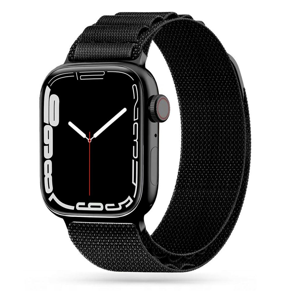 REMEN DOOP ALPINE EVEREST APPLE WATCH 6 / 7 / 8 / 9 / 10 / SE / ULTRA 1 / 2 (44 / 45 / 46 / 49 MM) SCHWARZ