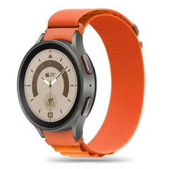 HEBEBAND NYLON FÜR SAMSUNG GALAXY WATCH 4 / 5 / 5 PRO / 6 / 7 / FE ORANGE