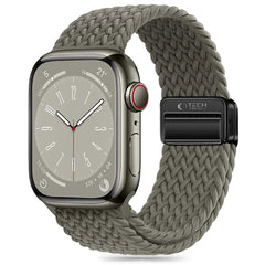 REMEN FÜR DOOP NYLONMAG APPLE WATCH 6 / 7 / 8 / 9 / 10 / SE / ULTRA 1 / 2 (44 / 45 / 46 / 49 MM) OLIVENGRAU