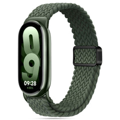 TECH-PROTECT NYLONMAG ARMBAND XIAOMI SMART BAND 8 / 9 / NFC HUNTER GRÜN