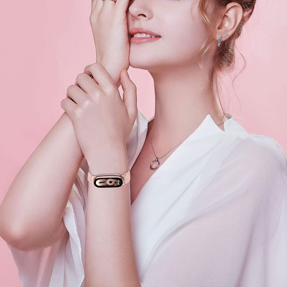 TECH-PROTECT NYLONMAG ARMBAND XIAOMI SMART BAND 8 / 9 / NFC STARLIGHT