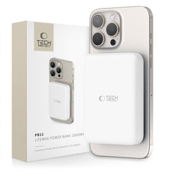 TECH-PROTECT PB11 LIFEMAG MAGSAFE POWER BANK 10000MAH WEISS