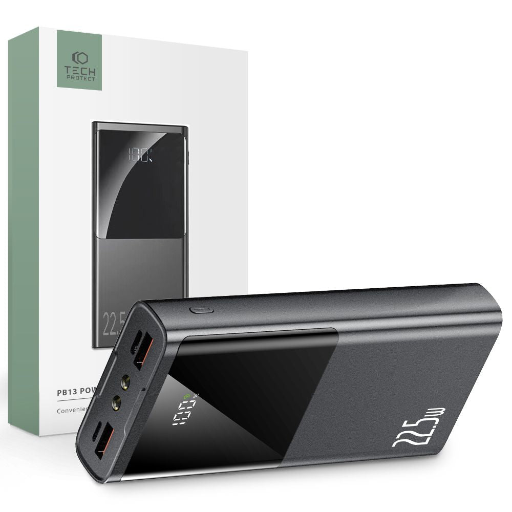 POWER BANK TECH-PROTECT PB13-22.5W POWER BANK 20000MAH GRAU