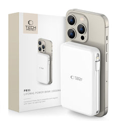TECH-PROTECT PB31 LIFEMAG MAGSAFE POWER BANK 10000MAH WEISS
