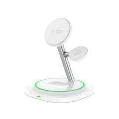 TECH-PROTECT QI15W-A46 3IN1 MAGNETISCHER MAGSAFE WIRELESS LADEN WEISS