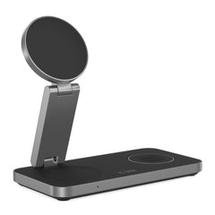 TECH-PROTECT QI15W-A47 3IN1 MAGNETISCHER MAGSAFE WIRELESS LADEGERÄT SCHWARZ