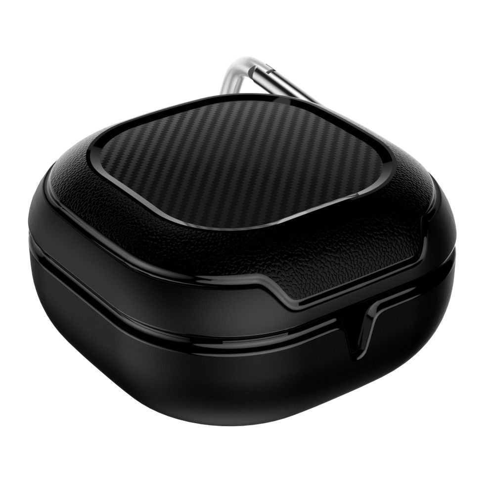 TECH-PROTECT ROUGH CARBON HÜLLE SAMSUNG GALAXY BUDS FE / 2 PRO / 2 / LIVE / PRO SCHWARZ
