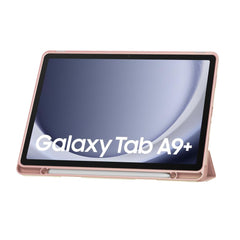 SCHUTZHÜLLE / HÜLLE FÜR SAMSUNG GALAXY TAB A9+ PLUS 11.0 X210 / X215 / X216 TECH-PROTECT SC PEN ROSA