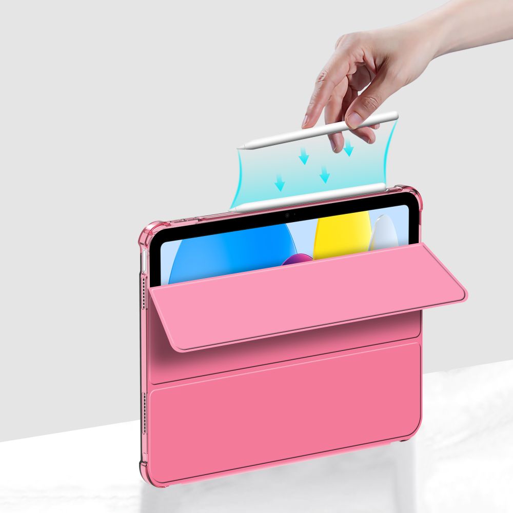 TECH-PROTECT SC PEN HYBRID IPAD 10,9” 10 / 2022 / 11” 11 / 2025 CRYSTAL MAGENTA HÜLLE