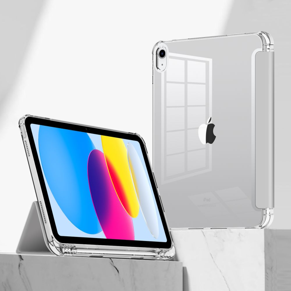 HÜLLE / COVER FÜR IPAD 10,9” 10 / 2022 / 11” 11 / 2025 TECH-PROTECT SC PEN HYBRID GRAU