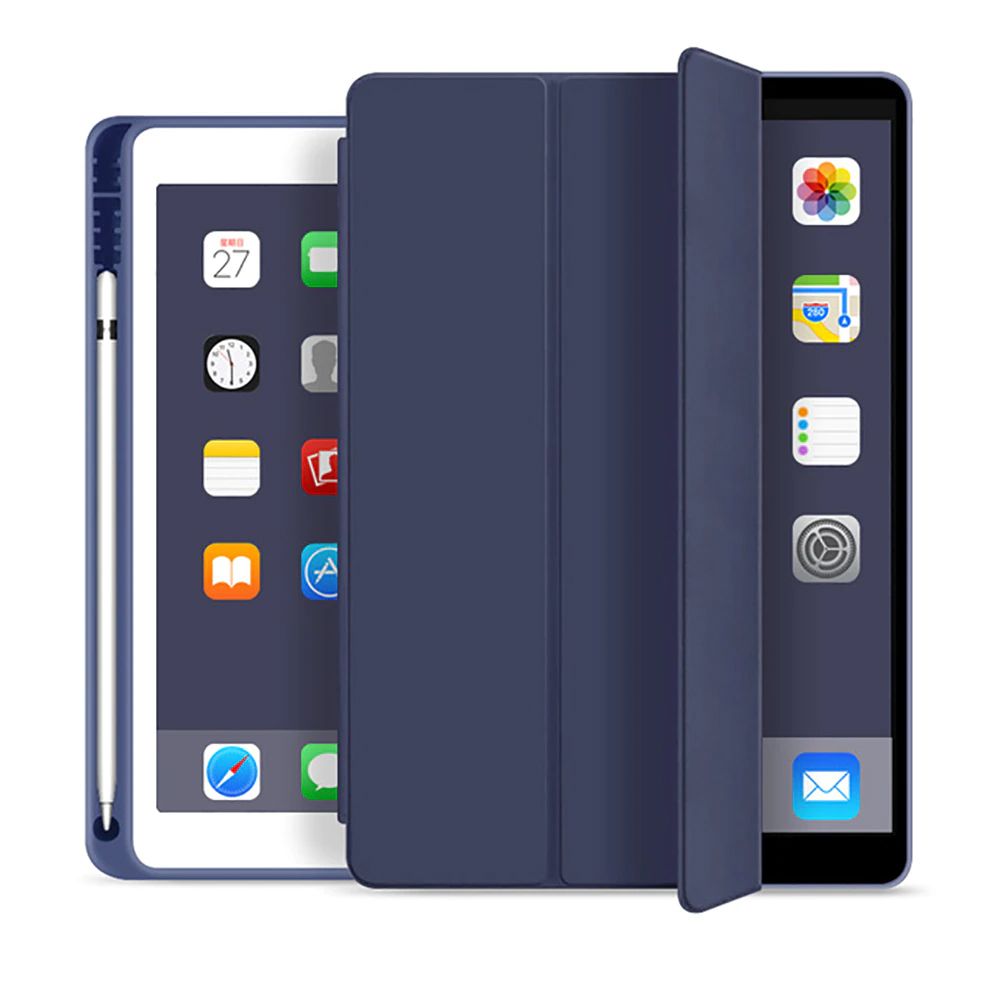HÜLLE / COVER FÜR IPAD 10.2 7 / 8 / 9 / 2019-2021 TECH-PROTECT SC PEN NAVY