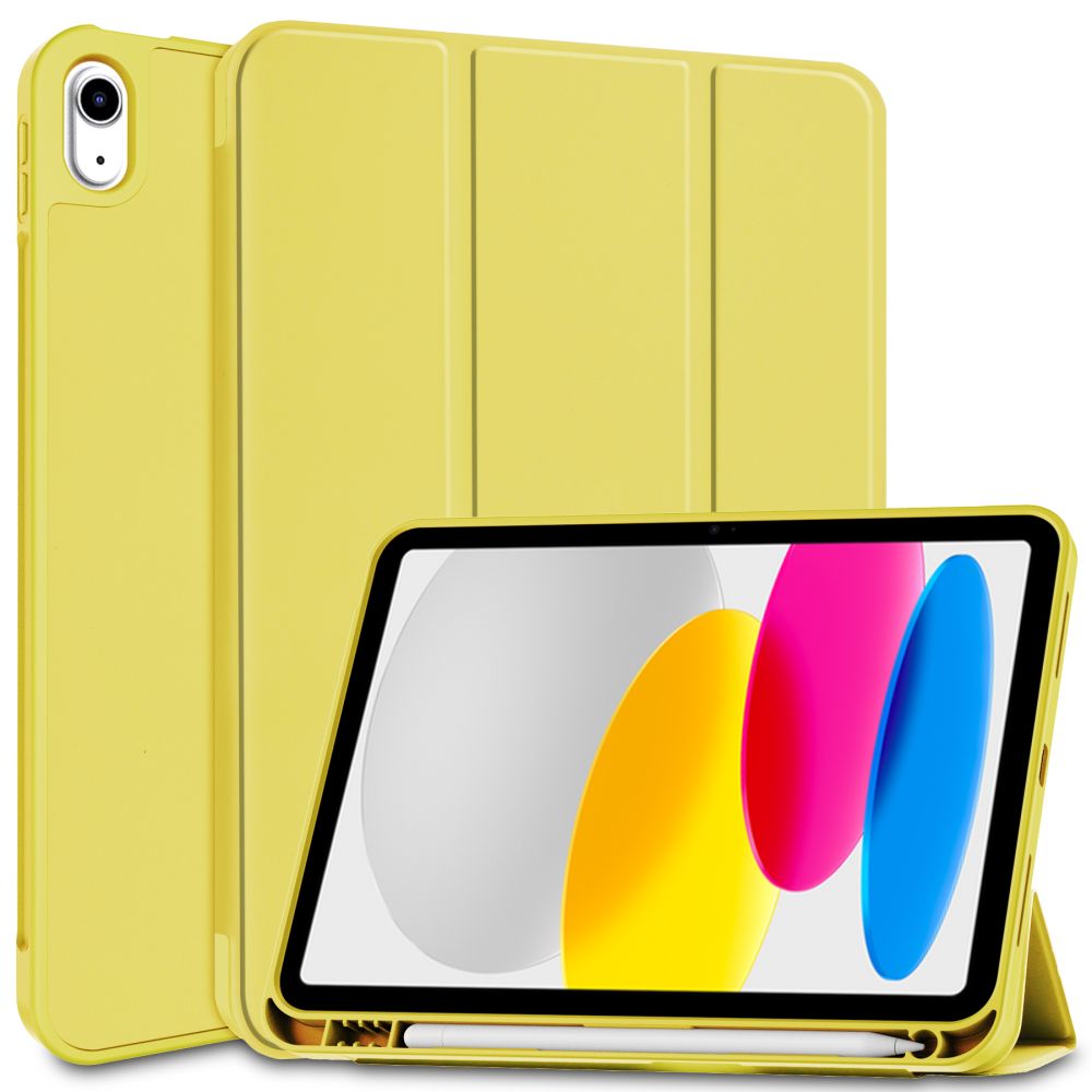 SCHUTZHÜLLE / HÜLLE FÜR IPAD 10,9” 10 / 2022 / 11” 11 / 2025 TECH-PROTECT SC STIFT GELB