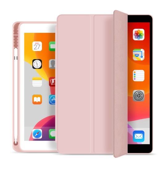HÜLLE / COVER FÜR IPAD 10.2 7 / 8 / 9 / 2019-2021 TECH-PROTECT SC PEN ROSA