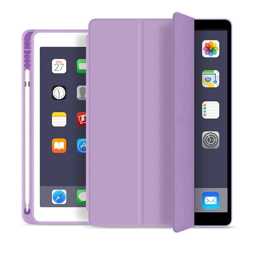 HÜLLE / COVER FÜR IPAD AIR 10.9 4 / 5 / 2020-2022 / 11 6 / 2024 TECH-PROTECT SC PEN VIOLETT