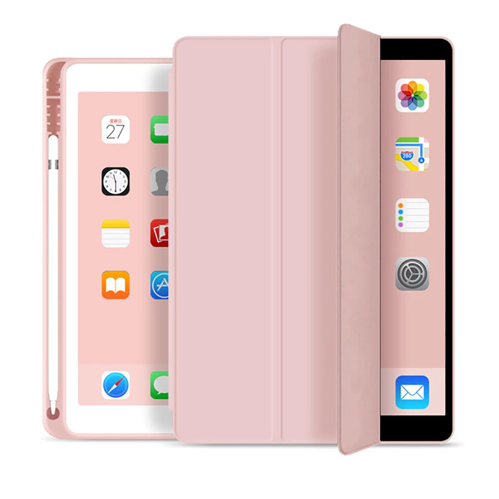 HÜLLE / COVER FÜR IPAD AIR 10.9 4 / 5 / 2020-2022 / 11 6 / 2024 TECH-PROTECT SC STIFT ROSA
