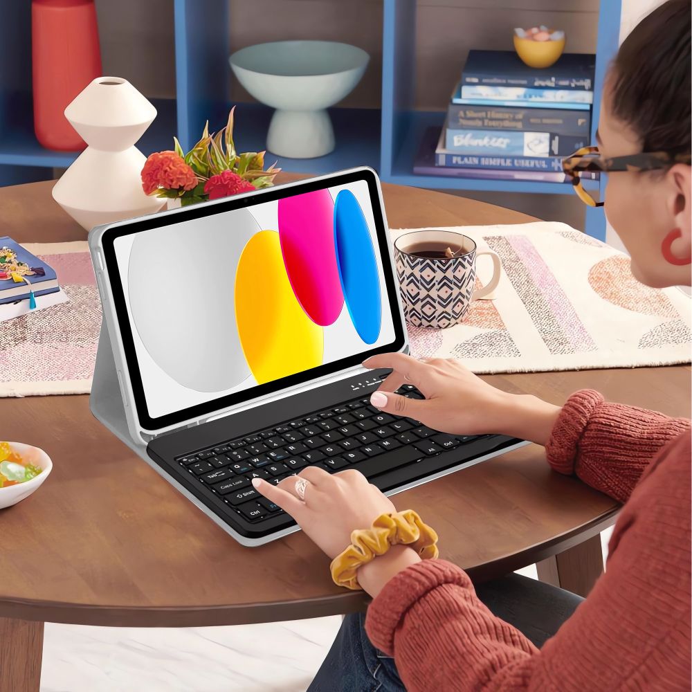 TECH-PROTECT SC PEN + TASTATUR IPAD 10,9” 10 / 2022 / 11” 11 / 2025 GRAU