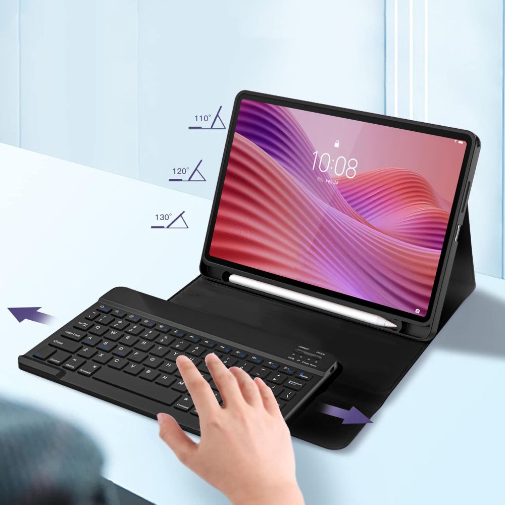 TECH-PROTECT SC PEN + TASTATUR HÜLLE LENOVO TAB 10.1 TB-311 SCHWARZ