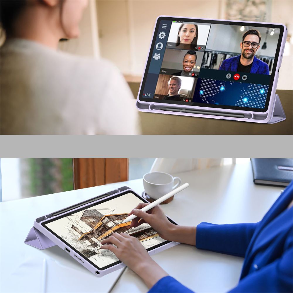 TECH-PROTECT SC PEN HÜLLE LENOVO TAB 10.1 TB-311 VIOLETT