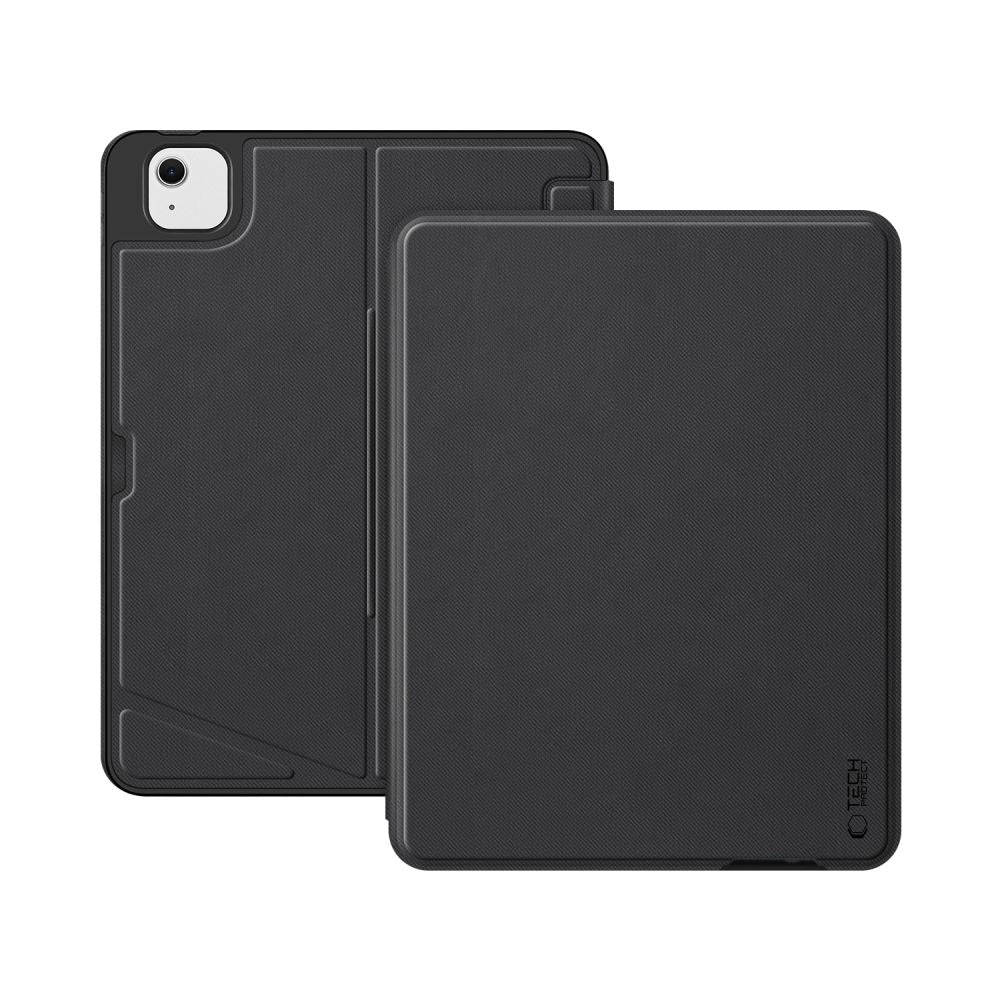 TASCHE MIT TASTATUR FÜR IPAD AIR 10.9 4 / 5 / 2020-2022 / 11 6 / 2024 TECH-PROTECT SCMAG PEN SCHWARZ