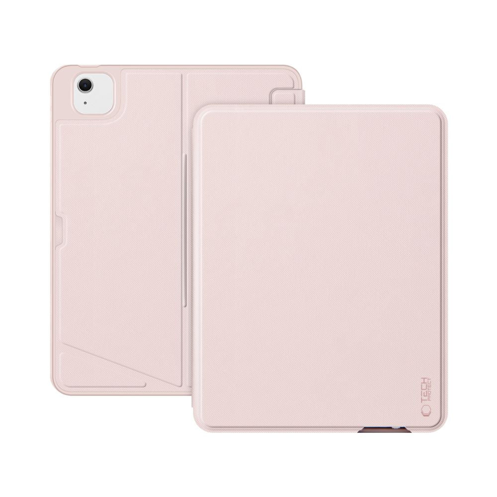 TASCHE MIT TASTATUR FÜR IPAD AIR 10.9 4 / 5 / 2020-2022 / 11 6 / 2024 TECH-PROTECT SCMAG PEN ROSA