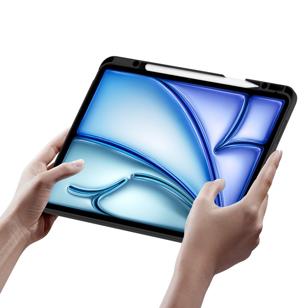 TASCHE MIT TASTATUR FÜR IPAD AIR 13 2024 TECH-PROTECT SCMAG PEN SCHWARZ
