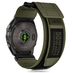 TECH-PROTECT SCOUT PRO ARMBAND FÜR GARMIN FENIX 5 / 6 / 6 PRO / 7 / 8 (47 MM) / E MILITARY GREEN