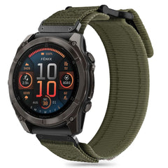 TECH-PROTECT SCOUT PRO ARMBAND FÜR GARMIN FENIX 5X / 5X PLUS / 6X / 6X PRO / 7X / 8 (51 MM) MILITÄRGRÜN