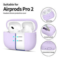 TECH-PROTECT SILIKONHÜLLE FÜR APPLE AIRPODS PRO 1 / 2 LAVENDEL