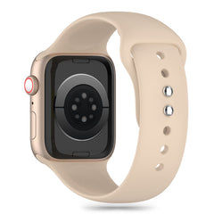 TECH-PROTECT SILIKON ARMBAAND FÜR APPLE WATCH 6 / 7 / 8 / 9 / 10 / SE (40 / 41 / 42 MM) WALNUSS
