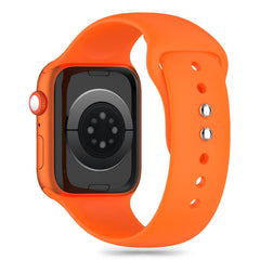 REMEN DOOP SILIKON APPLE WATCH 6 / 7 / 8 / 9 / 10 / SE / ULTRA 1 / 2 (44 / 45 / 46 / 49 MM) HELLORANGE