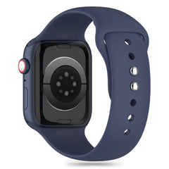 REMEN DOOP SILIKON APPLE WATCH 6 / 7 / 8 / 9 / 10 / SE / ULTRA 1 / 2 (44 / 45 / 46 / 49 MM) MITTERNACHTBLAU