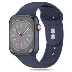 REMEN DOOP SILIKON APPLE WATCH 6 / 7 / 8 / 9 / 10 / SE / ULTRA 1 / 2 (44 / 45 / 46 / 49 MM) MITTERNACHTBLAU