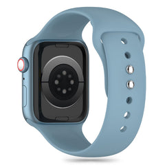 REMEN DOOP SILIKON APPLE WATCH 6 / 7 / 8 / 9 / 10 / SE / ULTRA 1 / 2 (44 / 45 / 46 / 49 MM) WINTERBLAU