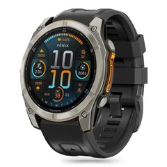 TECH-PROTECT SILIKONARMBAND GARMIN FENIX 5S / 5S PLUS / 6S / 6S PRO / 7S / 8 (43 MM) SCHWARZ