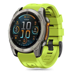TECH-PROTECT SILIKONARMBAND GARMIN FENIX 5X / 5X PLUS / 6X / 6X PRO / 7X / 8 (51 MM) LIMETTE