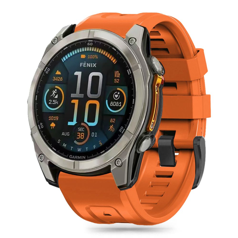 TECH-PROTECT SILIKONARMBAND GARMIN FENIX 5X / 5X PLUS / 6X / 6X PRO / 7X / 8 (51 MM) ORANGE