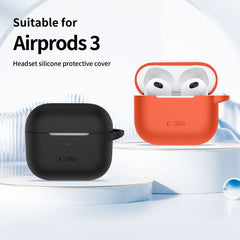 TECH-PROTECT SILIKONHÜLLE FÜR APPLE AIRPODS 3 SCHWARZ