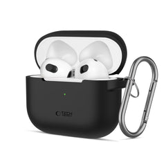 TECH-PROTECT SILIKONHÜLLE FÜR APPLE AIRPODS 3 SCHWARZ