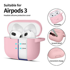 TECH-PROTECT SILIKONHÜLLE FÜR APPLE AIRPODS 3 STAUBPINK