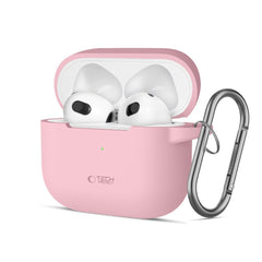 TECH-PROTECT SILIKONHÜLLE FÜR APPLE AIRPODS 3 STAUBPINK