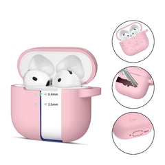 TECH-PROTECT SILIKON-HÜLLE APPLE AIRPODS 4 STAUBPINK