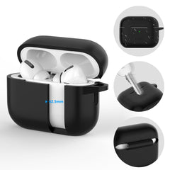 TECH-PROTECT SILIKONHÜLLE MIT HAKEN FÜR APPLE AIRPODS PRO 1 / 2 CRAYON GRAU