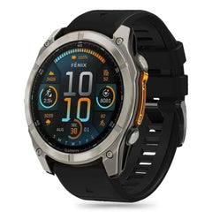 TECH-PROTECT SILIKONARMBAND GARMIN FENIX 5X / 5X PLUS / 6X / 6X PRO / 7X / 8 (51 MM) SCHWARZ
