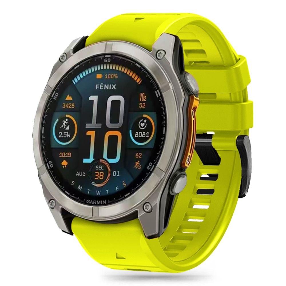 TECH-PROTECT SILIKONARMBAND GARMIN FENIX 5X / 5X PLUS / 6X / 6X PRO / 7X / 8 (51 MM) LIMETTE