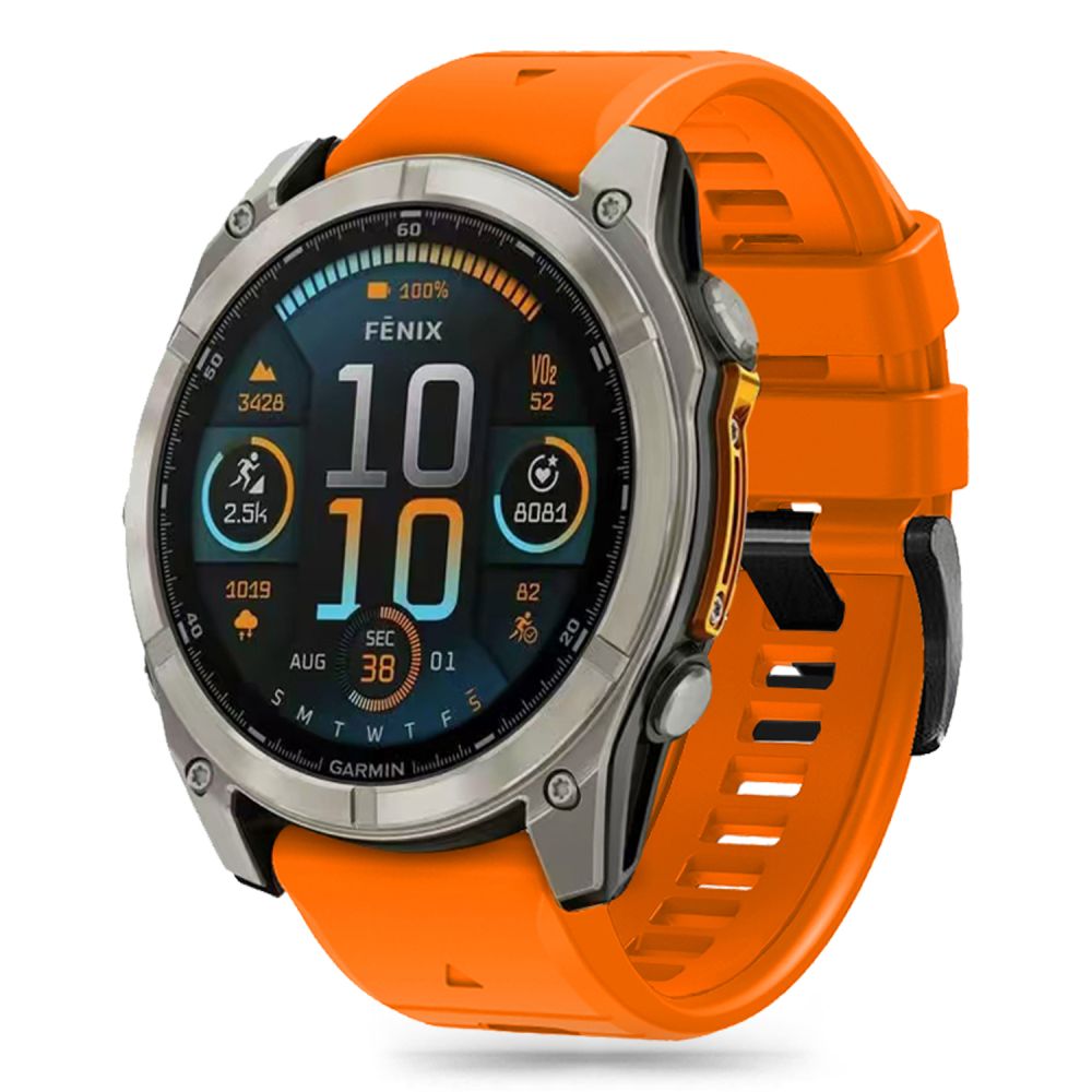 TECH-PROTECT SILIKONARMBAND GARMIN FENIX 5X / 5X PLUS / 6X / 6X PRO / 7X / 8 (51 MM) ORANGE