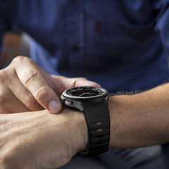 TECH-PROTECT SILIKONLINIE SAMSUNG GALAXY WATCH 4 / 5 / 5 PRO / 6 / 7 / FE SCHWARZ